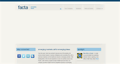 Desktop Screenshot of factaresearch.com